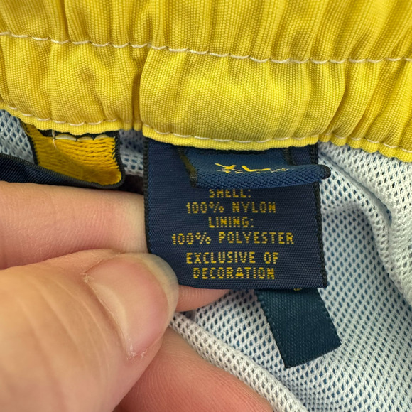 Polo Ralph Lauren Swim Trunks Mens XL Blue Cargo Pocket Embroidered Pony Beach - Picture 8 of 13
